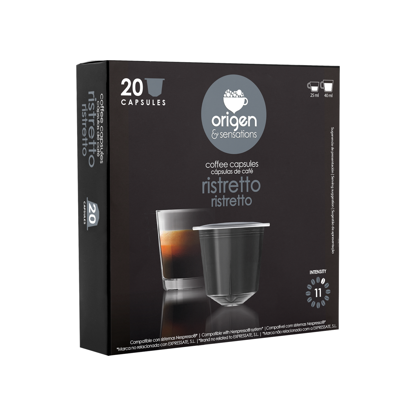 Cápsulas de Café Ristretto