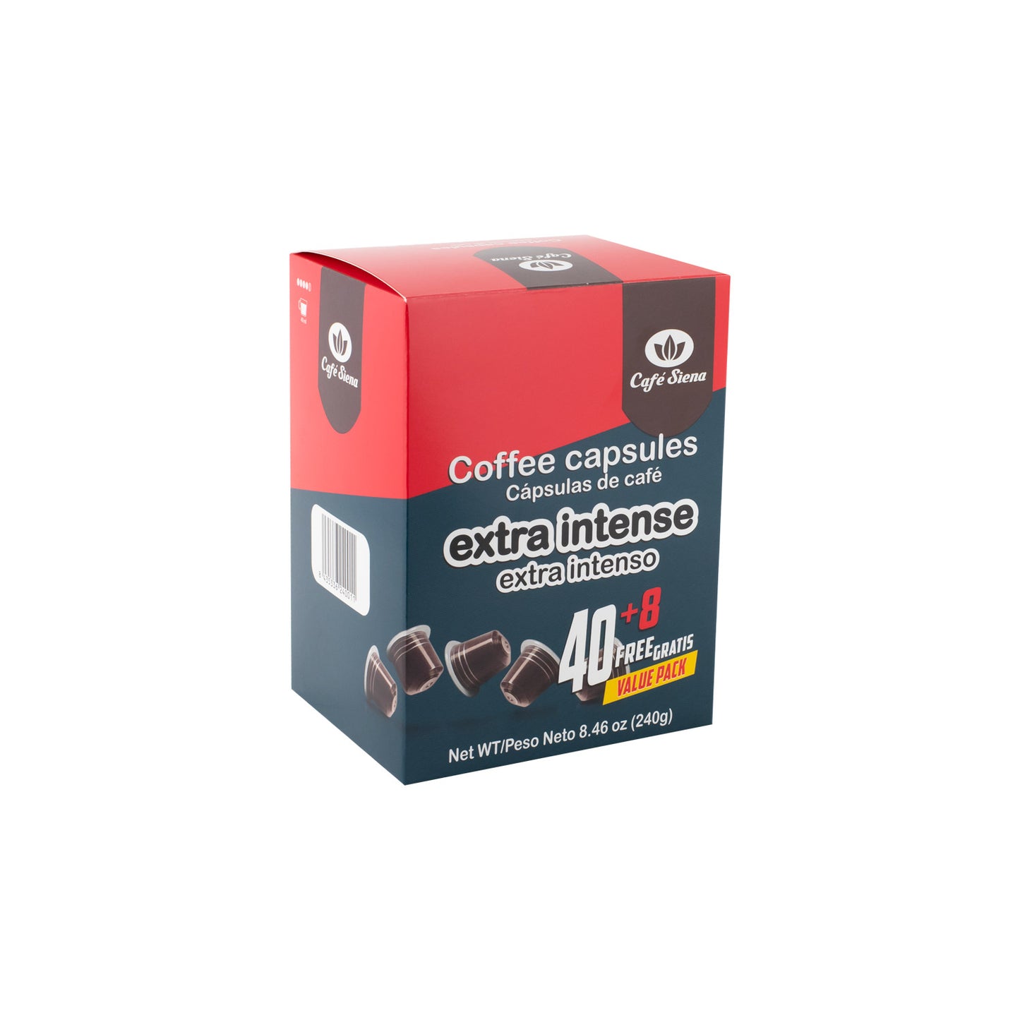 Cápsulas de Café Extra Intenso (48 caps) · Café Siena