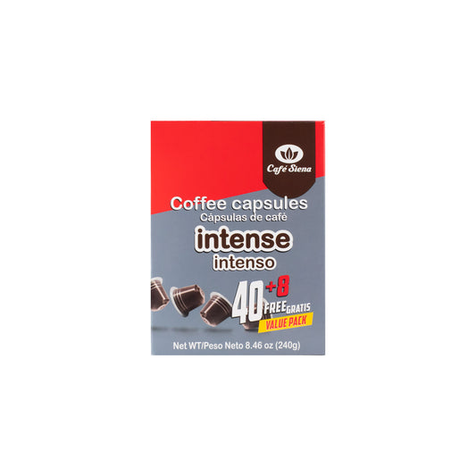 Cápsulas de Café Intenso (48 caps) · Café Siena