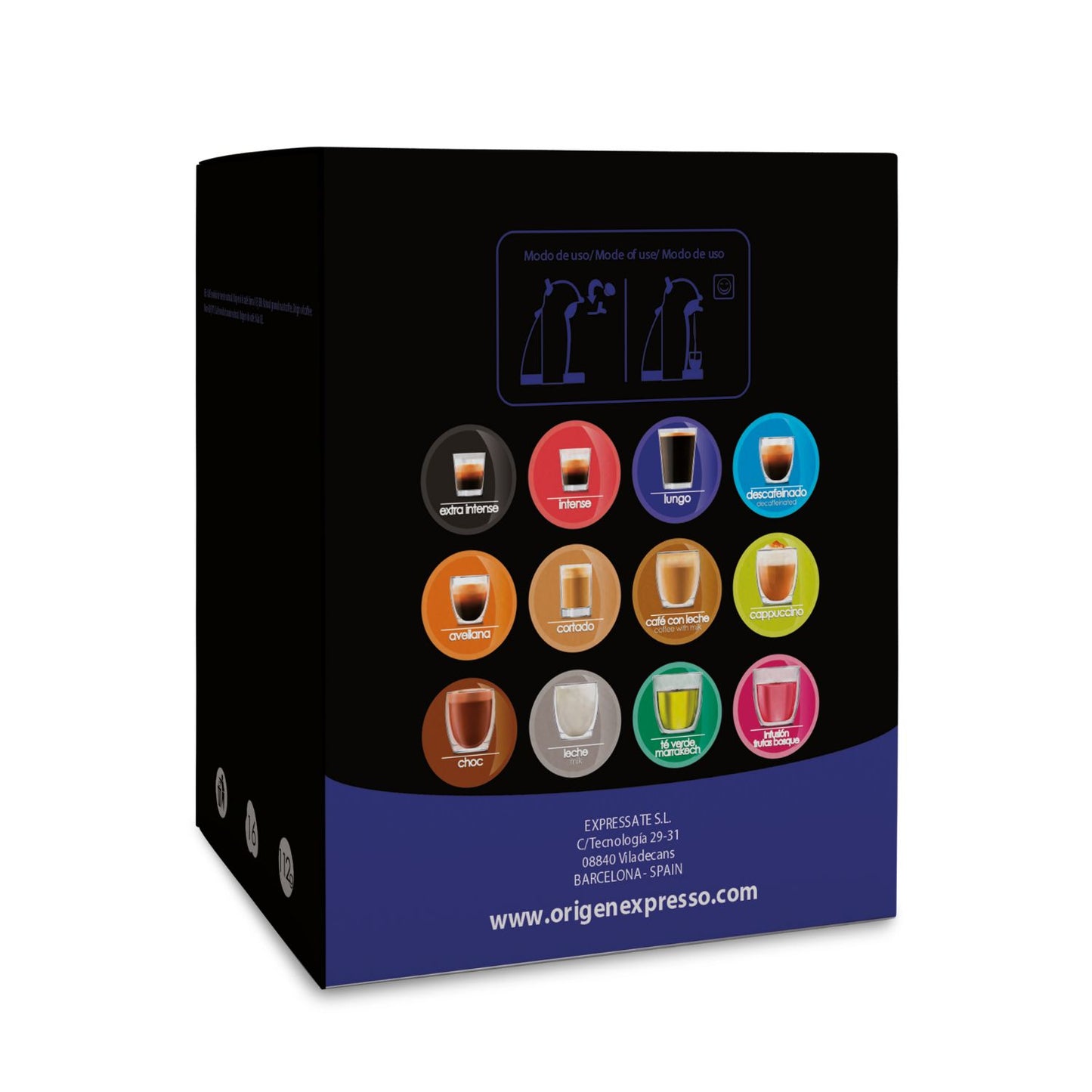 Cápsulas de Café Lungo