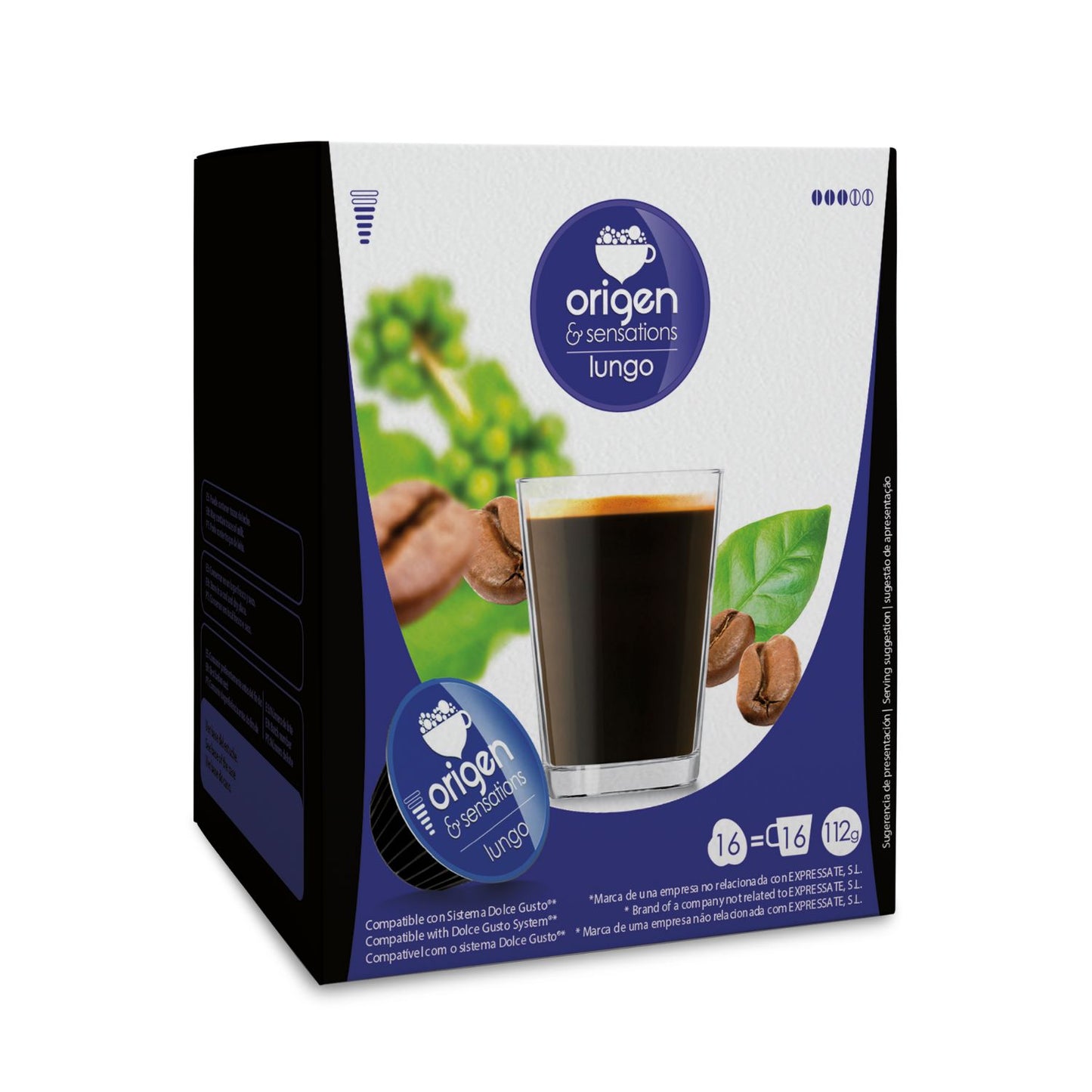 Cápsulas de Café Lungo