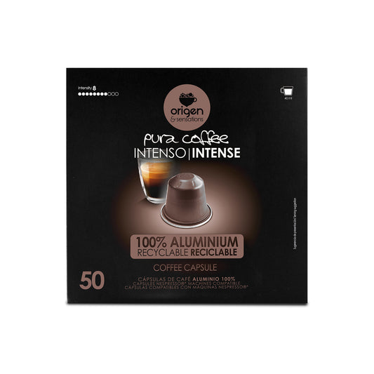 Cápsulas de aluminio Café Intenso (50 caps) · Pura Coffee