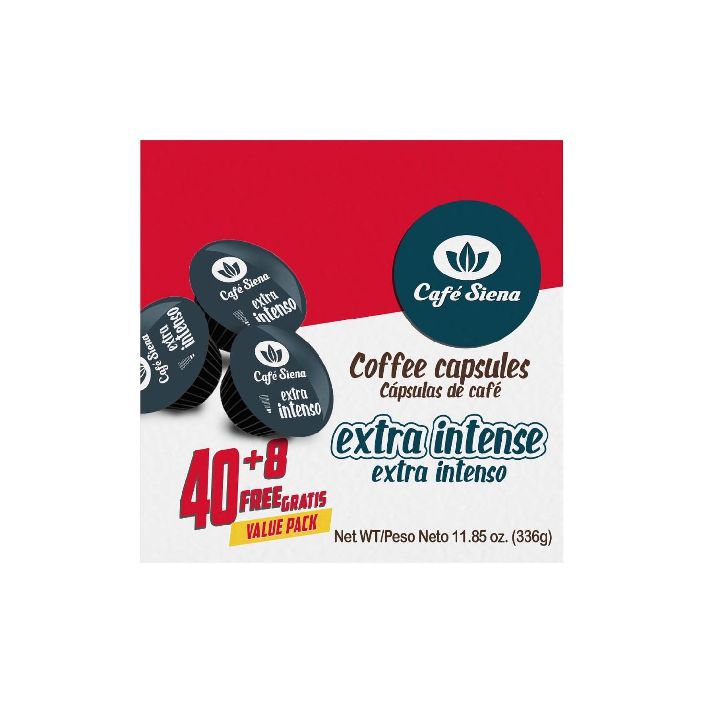 Cápsulas de Café Extra Intenso (48 caps) · Café Siena
